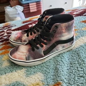 Vans tie dye Comfy Cush high tops